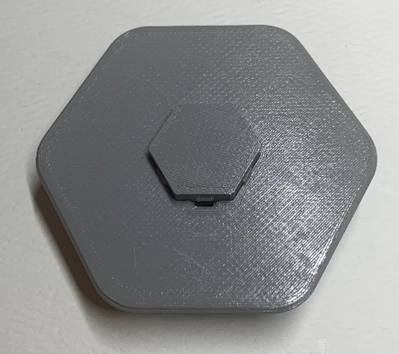 Open Universal Mounting Plate — Hardware Cover Aligned