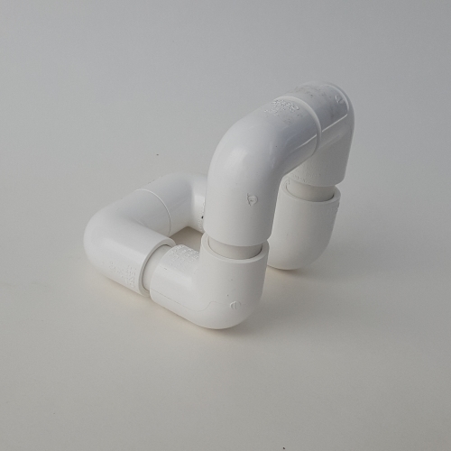 PVC Accessible Mounting System — Small Button Mount Upright