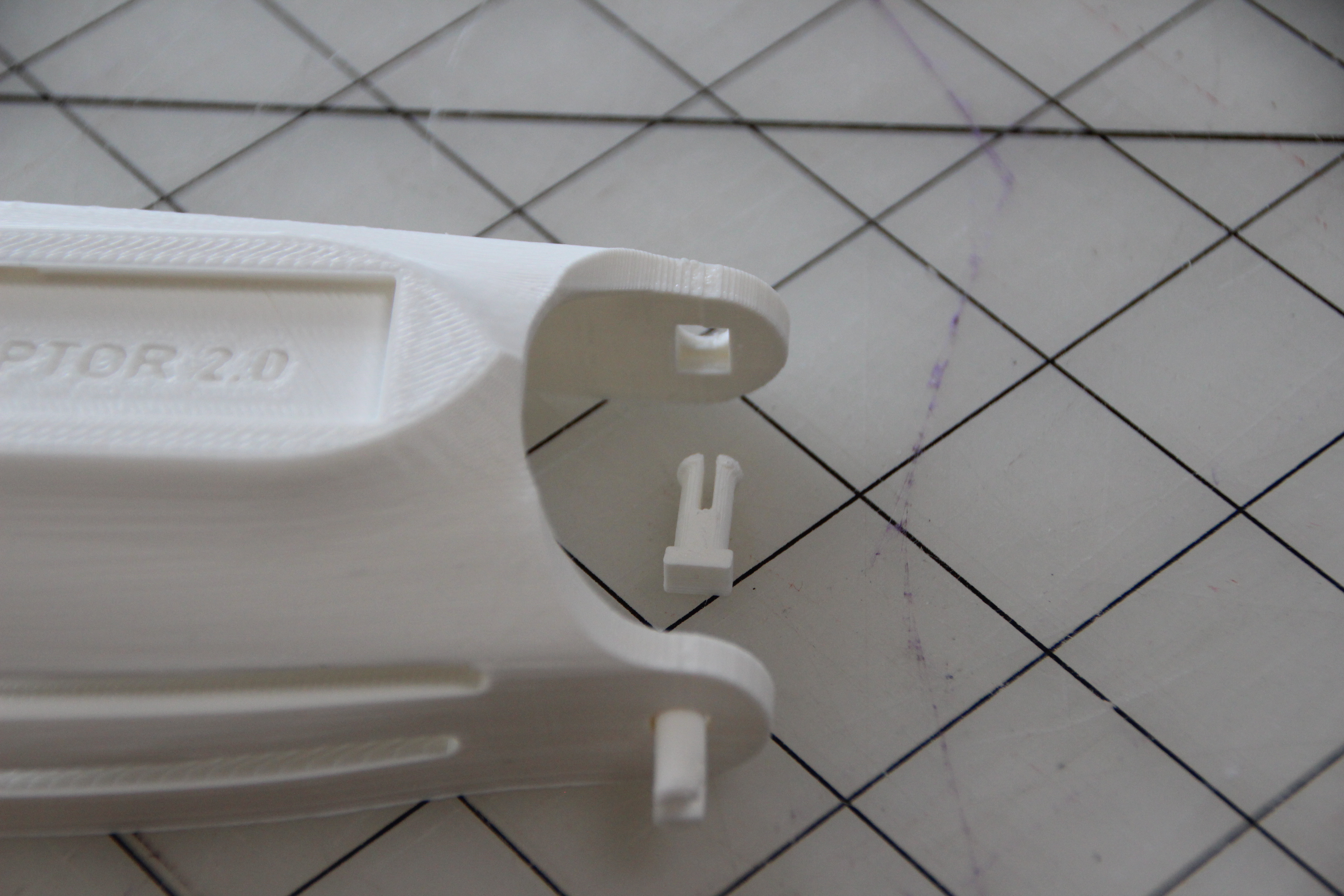 Raptor Reloaded assistive prosthetic hand, assembled