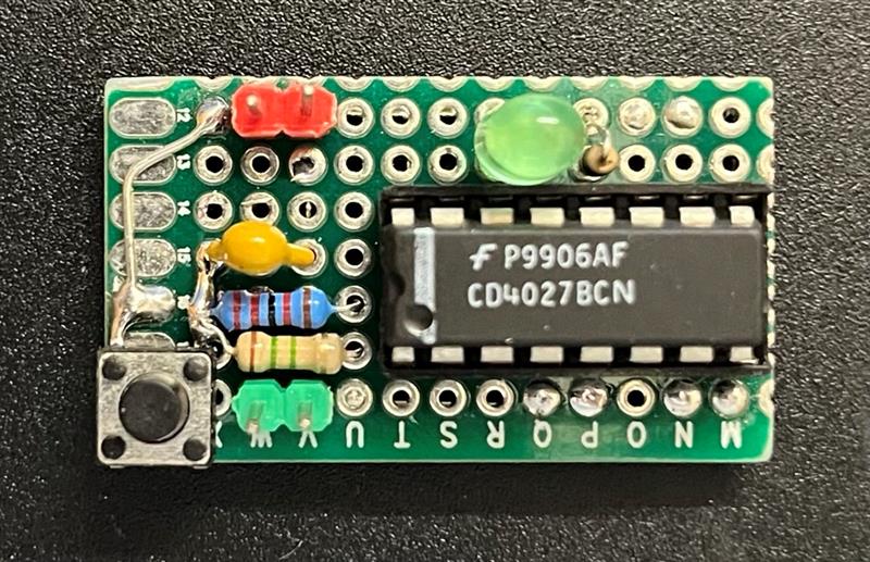 OpenAT Switch Latch — CD4027 toggle Proto
