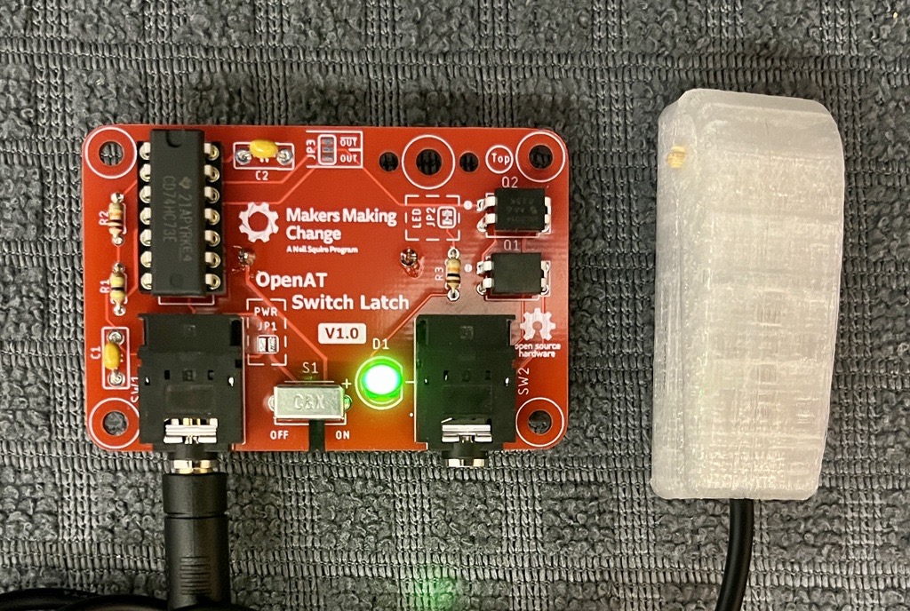 OpenAT Switch Latch — OpenAtSwitchLatchV1pt0 populatedPCB