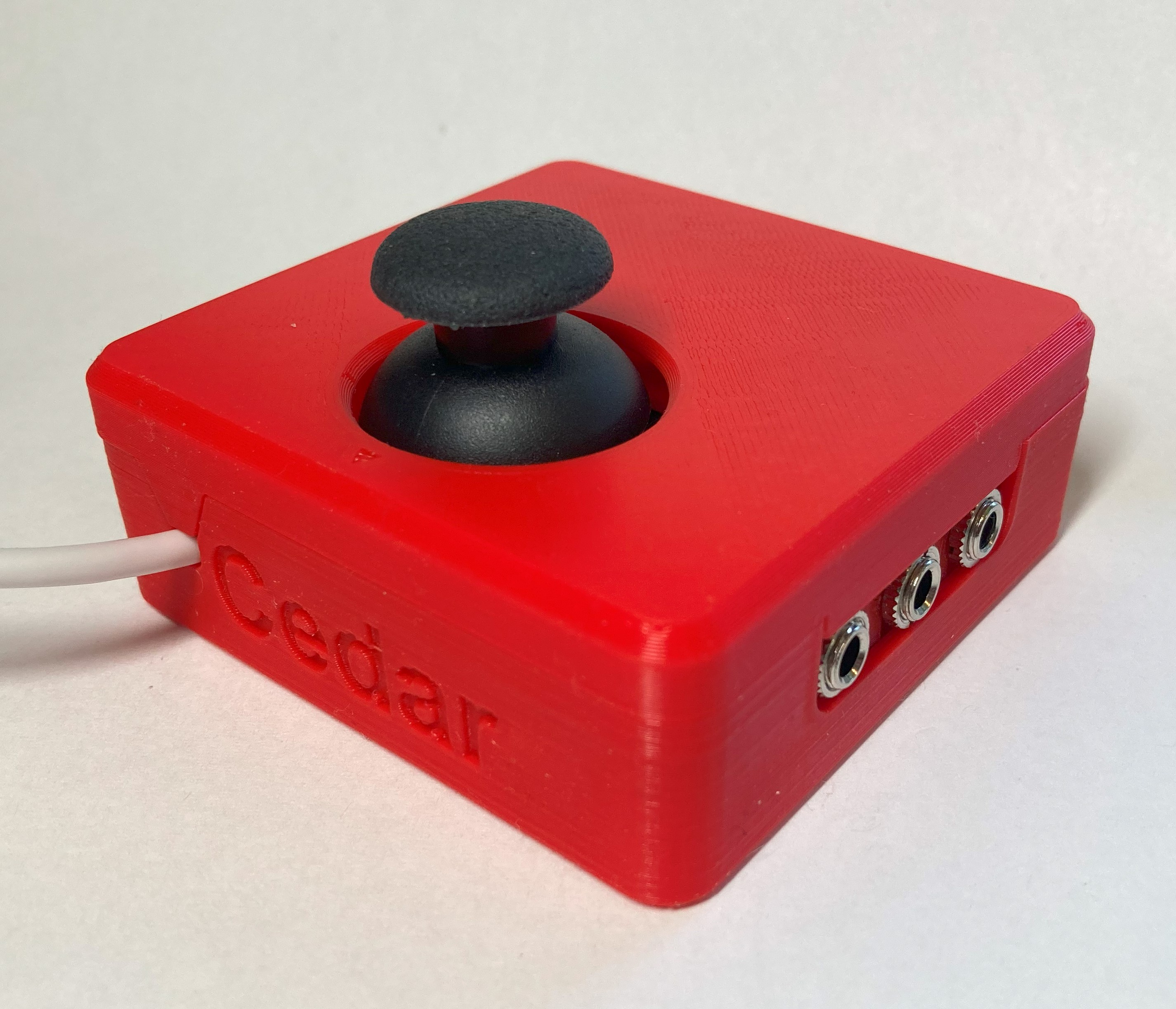 Cedar Mini USB Joystick — Cedar Mini Joystick back