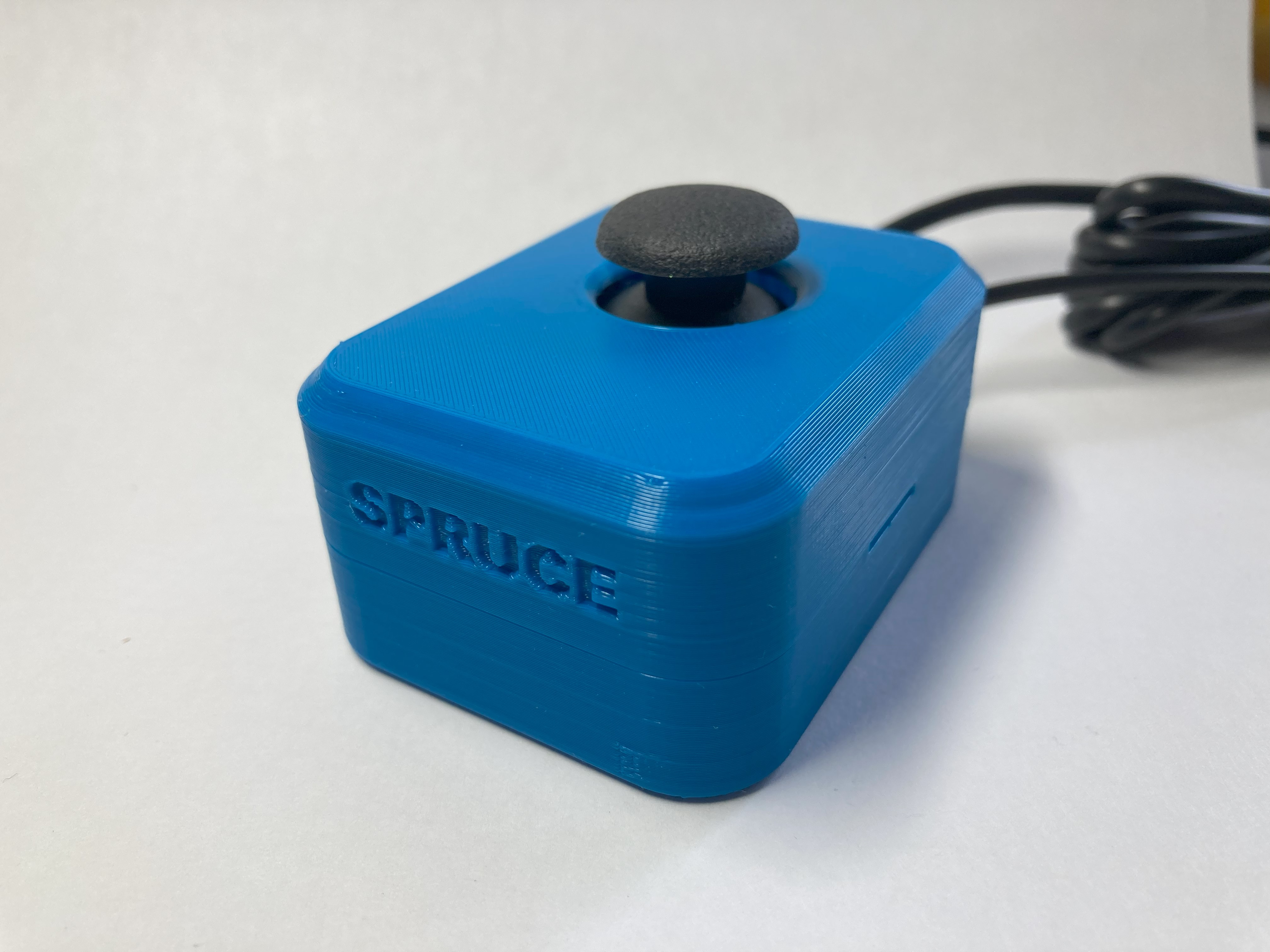 Spruce Mini Joystick — Spruce Mini Joystick front